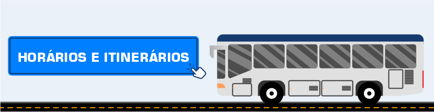 banner com link clicável para acessar serviços de ônibus